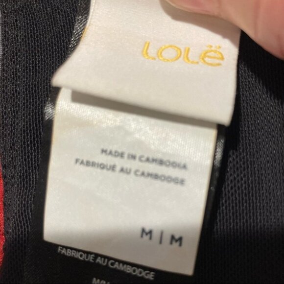 LOLE Sz M Sports Bra Lot of 2 Adjustable Straps  and Closure - Picture 3 of 9